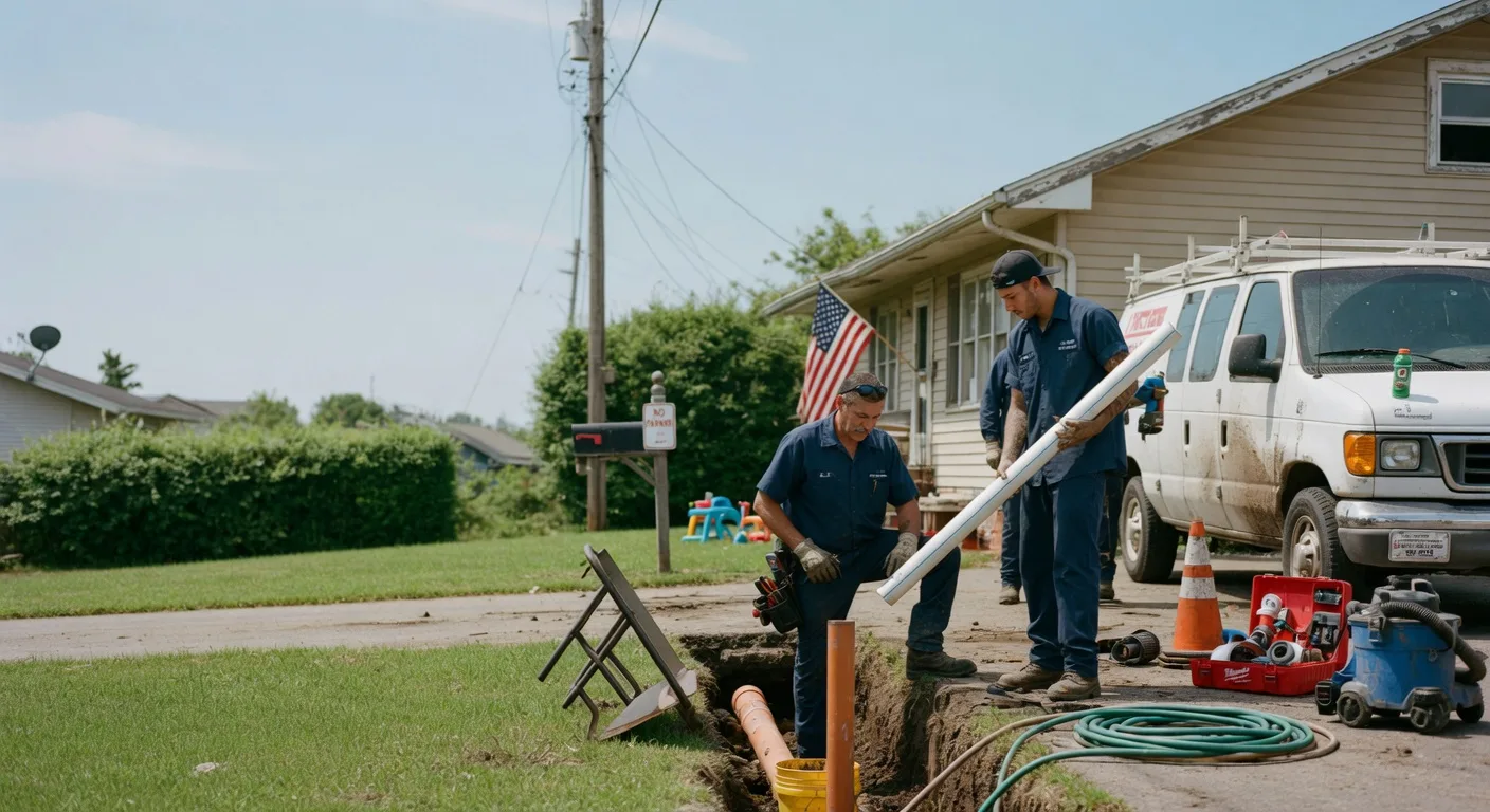 Sewer Line Inspection in Young America, IN